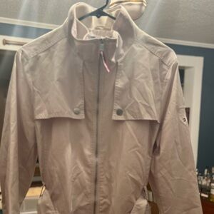 Women’s XXL white Tommy Hilfiger trench coat.